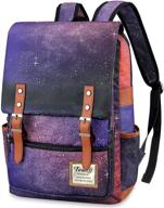 galaxy school backpack for girls women logo