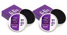 img 4 attached to Efficient Brush Cleaner Set with Color Switch Sponge and Spray Solution - 2 Pack