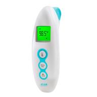 термометр azujur group для лба и уха: точный медицинский инфракрасный термометр для измерения температуры - идеальный для взрослых, детей, младенцев, детей и новорожденных логотип
