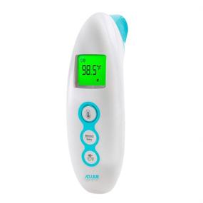 img 4 attached to AZUJUR Group Forehead and Ear Thermometer: Accurate Infrared Medical Thermometer for Fever - Ideal for Adults, Children, Baby, Kids, and Newborn