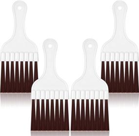 img 4 attached to Efficient 4-Pack Brush Set for Air Conditioner & Refrigerator Coil Cleaning: Condenser Fin Cleaning & More!