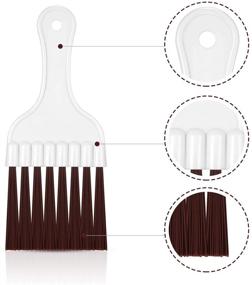 img 2 attached to Efficient 4-Pack Brush Set for Air Conditioner & Refrigerator Coil Cleaning: Condenser Fin Cleaning & More!