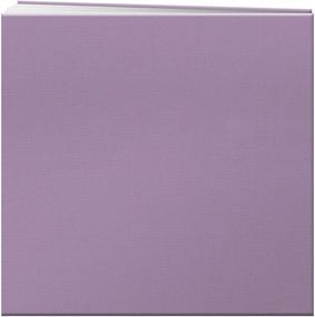 img 2 attached to 📔 Pioneer 12x12 Book Cloth Postbound Album with Window in Misty Lilac – Premium Quality & Stunning Design!