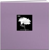 📔 pioneer 12x12 book cloth postbound album with window in misty lilac – premium quality & stunning design! logo