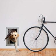 ideal pet products designer series ruff-weather wall-mount pet door installation kit logo