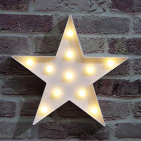 img 2 attached to Marquee Battery Operated Nursery Decor Star