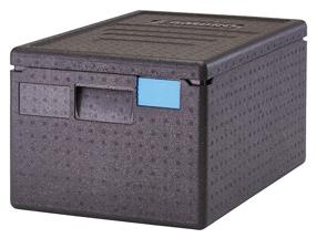 img 3 attached to Cambro Top Loading Catering Box Case of 1 - EPP180SW110 Black Cam Go Box