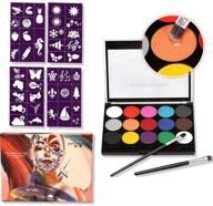 face paint kit professional hypoallergenic logo