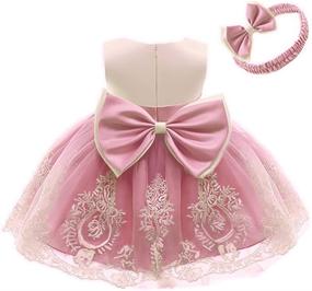 img 4 attached to 👑 Princess Apparel & Accessories for Christening, Baby Boys' Birthday, and Christmas Occasions