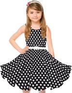 👗 vintage rockabilly sleeveless occasion dresses for girls logo