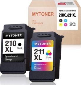 img 4 attached to MYTONER Remanufactured Canon 210XL 211XL Ink Cartridge Replacement for PIXMA MX350 MP250 MX340 MP280 MP459 MX410 IP2702 MP240 MX360 MP490 MP270 MP230 Printer - Black & Tri-Color