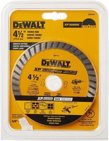 img 3 attached to 🪚 DEWALT Diamond Blade - 4-1/2-Inch - Dry/Wet Cutting - Continuous Rim - 7/8-Inch Arbor (DW4701)