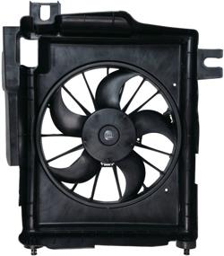 img 3 attached to 🧿 Black Replacement Cooling Fan Assembly for Dodge Ram Pickup - TYC 610730