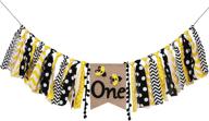 bee party decorations 1st birthday logo