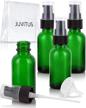 green glass boston treatment bottle travel accessories and travel bottles & containers logo