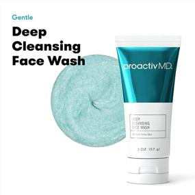 img 2 attached to 🧼 ProactivMD Exfoliating Face Wash - Gentle Facial Cleanser & Acne Treatment for Sensitive Skin, 2 oz. – Hydrating Formula