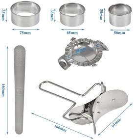 img 3 attached to Dumplings Stainless Dumpling Accessories Eco Friendly