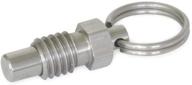 🔒 efficient lock-out retractable plunger: 717 10 stainless steel product логотип