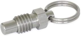 img 1 attached to 🔒 Efficient Lock-Out Retractable Plunger: 717 10 Stainless Steel Product