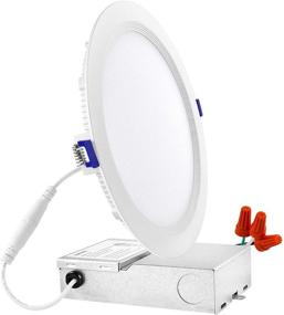 img 4 attached to ⚡️ Recessed Junction Dimmable Ceiling Industrial Electrical by Luxrite
