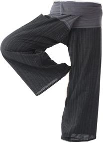 img 1 attached to 👖 Discover Superior Comfort with Memitr Fisherman Pants Trousers Charcoal for Men
