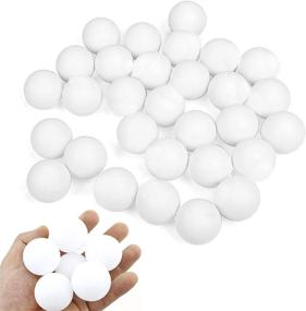 img 1 attached to 🏓 White Ping Pong Balls - Pack of 2