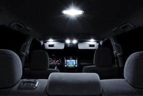 img 1 attached to XtremeVision Interior LED For Dodge Dart 2015 (10 Pieces) Pure White Interior LED Kit Installation Tool