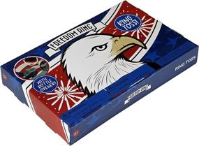 img 1 attached to Patriotic Ring Toss Game with Built-In Bottle Opener - Freedom Ring