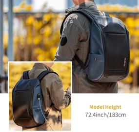 img 3 attached to 🎒 Beschoi Business Waterproof Charging Backpack