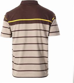 img 1 attached to Gioberti Striped Shirt: Sleek and Stylish Pocketed Medium Men's Clothing