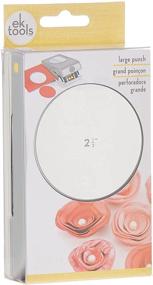 img 1 attached to 🔘 2.5-Inch EK Tools Circle Paper Punch, New Package, White - Enhanced SEO