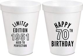 img 1 attached to Happy 70Th Birthday Styrofoam Cups