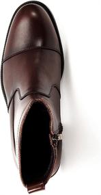 img 2 attached to 👞 Classic Style Redefined: Arkbird Cowhide Leather Vintage Chelsea Men's Shoes