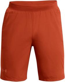 img 2 attached to 🔥 High-Performance Under Armour Men's Launch Stretch Woven 9-inch Shorts: Unleashing Comfort and Mobility