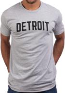 👕 detroit classic detroiter michigan t shirt: men's clothing shirts logo