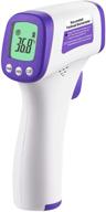 simzo forehead thermometers: accurate infrared digital thermometer for babies, kids, and adults – non-contact, lcd colorful display (batteries not included) logo