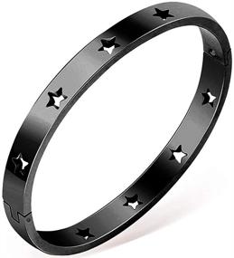 img 1 attached to Нержавеющий стальной классический браслет для девочек - Jude Jewelers