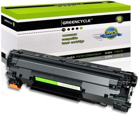 img 4 attached to 🖨️ GREENCYCLE Canon 126 CRG-126 CRG126 3483B001 Toner Cartridge Replacement for ImageClass LBP6200d LBP6230dw Printer (Black, 1 PK)