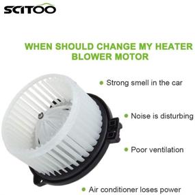 img 1 attached to SCITOO AC Heater Blower Motor Fan ABS for Toyota Corolla/Matrix 2003-2008