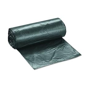 img 1 attached to 🗑️ Inteplast S243308K Black High-Density Coreless Roll Can Liner - 12-16 Gallon, 33" x 24", 8 Micron - Case of 20 Rolls (50 Bags per Roll)