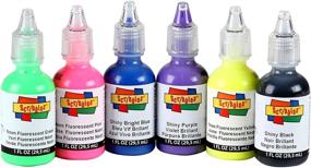 img 3 attached to 🎨 Scribbles 6-Pack of Dimensional Fabric Paint - 80's Pop