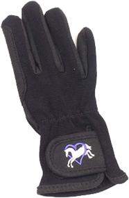 img 1 attached to 🧤 Child Heart & Horse Gloves - Ovation