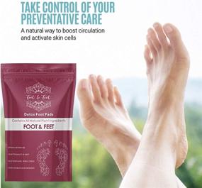 img 2 attached to 120 Count Detox Foot Patches | Premium All Natural Foot Pads for Better Sleep, Pain Relief, Stress & Toxin Reduction, Energy Boost