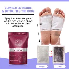 img 1 attached to 120 Count Detox Foot Patches | Premium All Natural Foot Pads for Better Sleep, Pain Relief, Stress & Toxin Reduction, Energy Boost