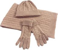 zsxzsyto classic fashion knitting weather boys' accessories for cold weather logo