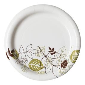 img 4 attached to 🍽️ Dixie 7” Medium-Weight Paper Plates by GP PRO - Pathways, 500 Ct - UX7WS CASE