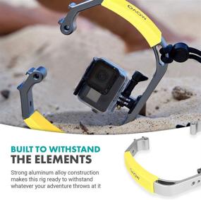 img 1 attached to Movo GB-U80 XL Версия: Отличный подводный аксессуар для GoPro с креплениями Cold Shoe, ремешком на запястье - совместим с GoPro HERO, Osmo Action Cam - Максимально раскройте свой опыт дайвинга!