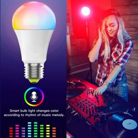 img 1 attached to 💡 HaoDeng Adjustable Multicolor Tunable LED Light - Dimmable and Color-changing
