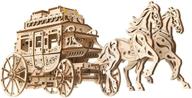 ugears wooden stagecoach construction kit - mechanically engineered logo