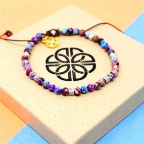 img 2 attached to Astrology Gemstone Bracelets Bracelet Statement Girls' Jewelry